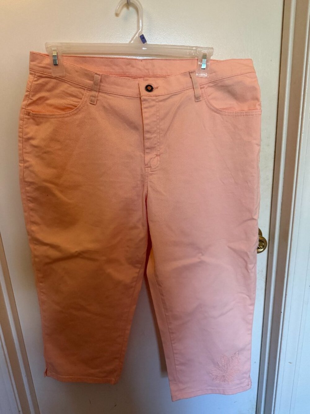 Riders Peach Capri Jeans W 18M
